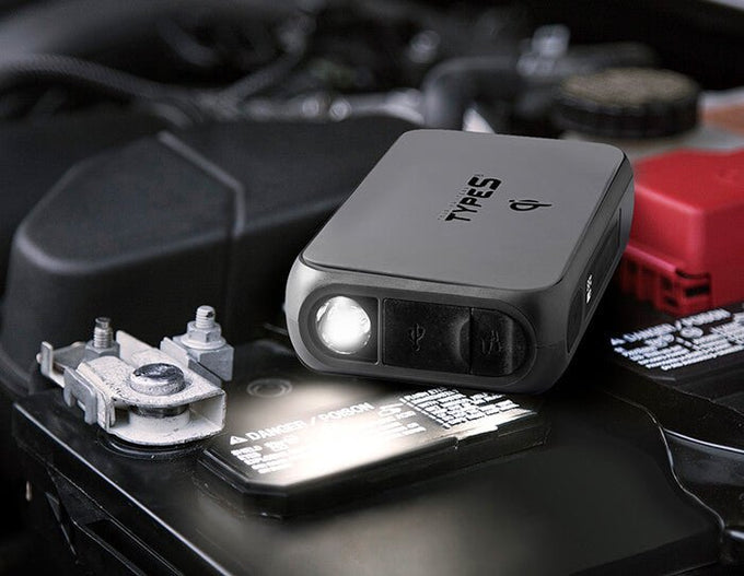 8,000 mAh Power Bank 12V 6.0L Battery Jump Starter
