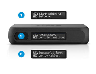 8,000 mAh Power Bank 12V 6.0L Battery Jump Starter