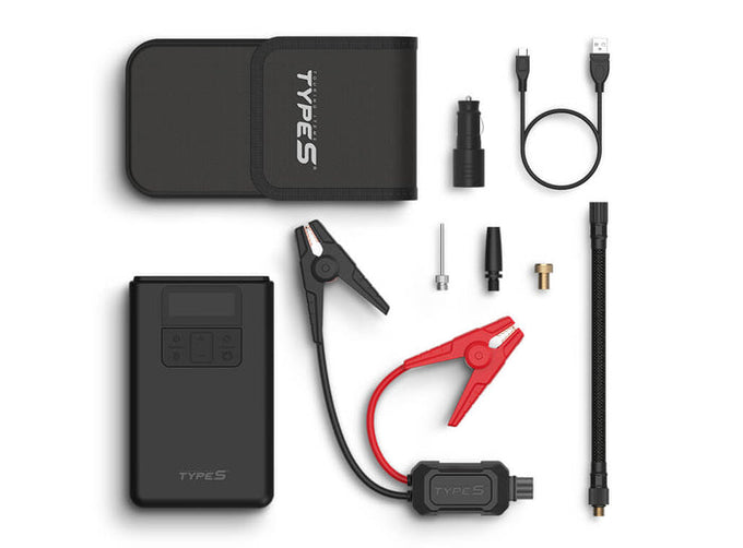 12V 6.0L 8,000mAh Portable Jump Starter and Air Pump