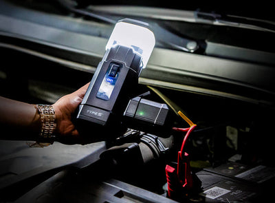 12V 7.0L 10,000mAh Jump Starter, Portable Work Lantern