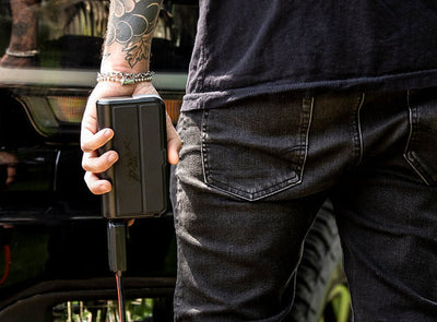 8000mAh Wireless Jump Starter w/MFI Lightening Cable