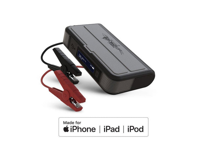 8000mAh Wireless Jump Starter w/MFI Lightening Cable