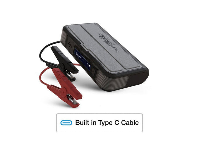 8000mAh Wireless Jump Starter w/MFI Lightening Cable