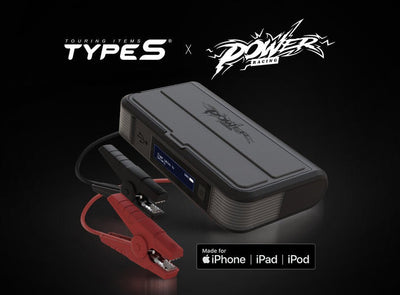 8000mAh Wireless Jump Starter w/MFI Lightening Cable