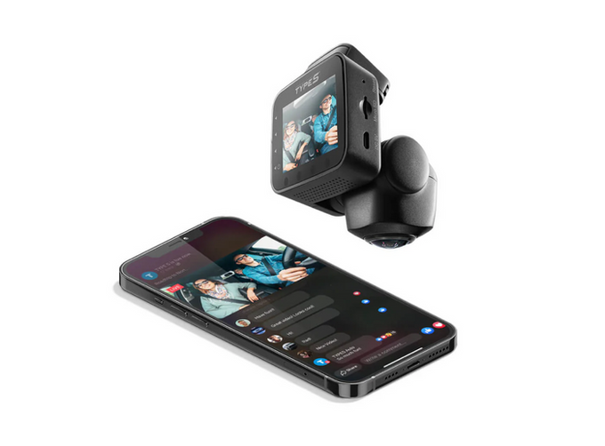 1080P 360 Dash Cam with Live Stream