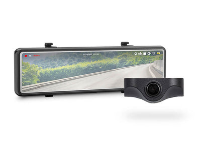 Y400 PLUS 4K Mirror Dashcam and Rear camera 3-in-1