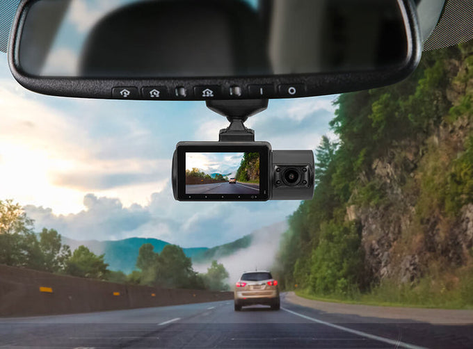 S402 Ultra HD Pro 4K Dual View Dashcam with 2K Cabin View