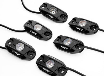Smart Wheel Well Rock Lights 6PC