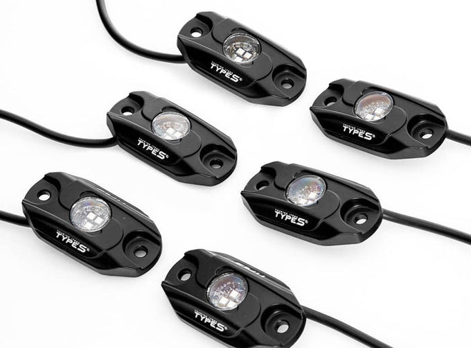 Smart Wheel Well Rock Lights 6PC