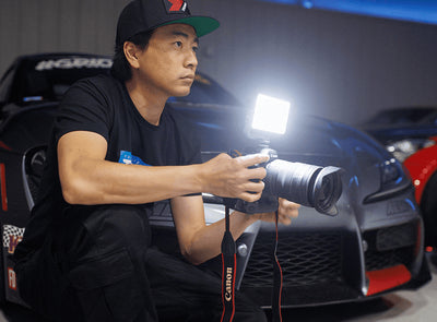 Larry Chen 360 LED Smart Video Light with Power Bank