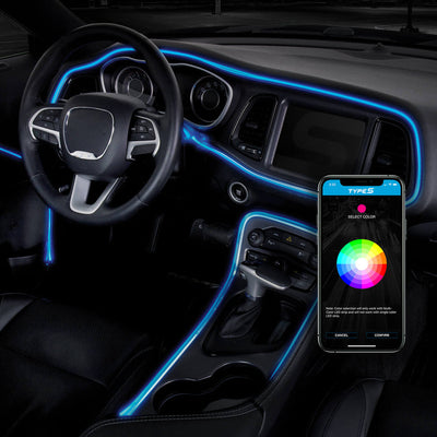 Interior App-Controlled 72 in. Smart Trim Lighting Kit