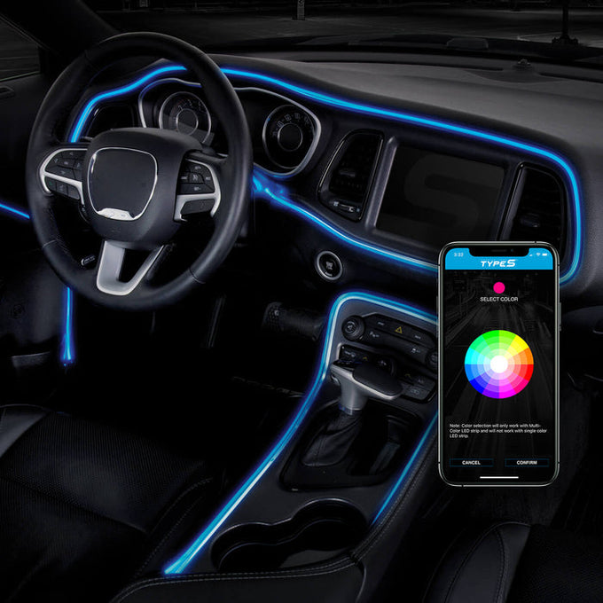 Interior App-Controlled 72 in. Smart Trim Lighting Kit