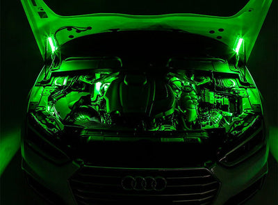 Exterior App-Controlled Smart Motorcycle / Engine Bay LED Kit