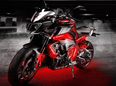Exterior App-Controlled Smart Motorcycle / Engine Bay LED Kit