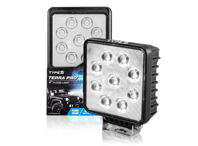 TERRAPRO 4.3 in. Square Driving Light