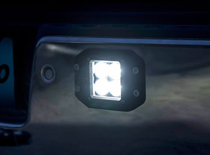 TERRAPRO 2 in. Flash Mount Driving Light (Interchangeable)