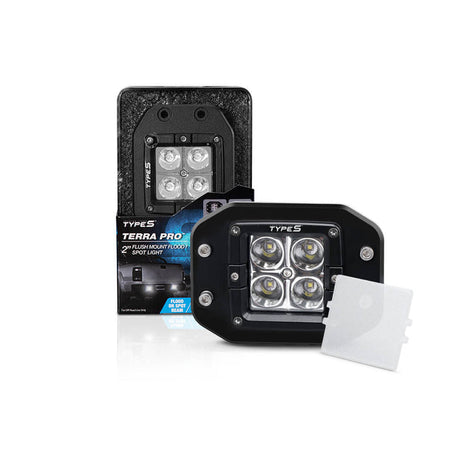 TERRAPRO 2 in. Flash Mount Driving Light (Interchangeable)