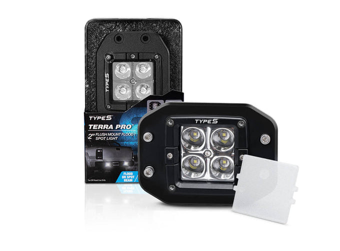 TERRAPRO 2 in. Flash Mount Driving Light (Interchangeable)