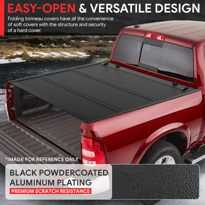5.7Ft Bed Low Profile Tri-Fold Hard Tonneau Cover<br>19-25 Ram 1500