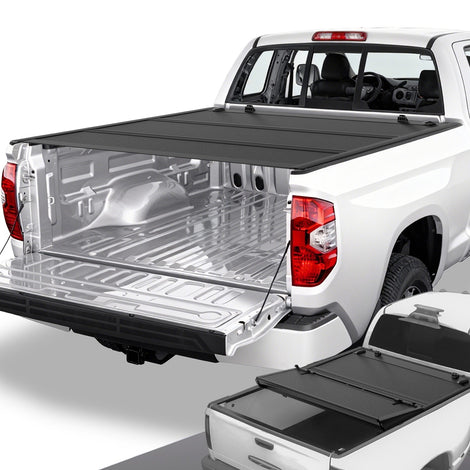 6.5Ft Bed Low Profile Tri-Fold Hard Tonneau Cover<br>07-21 Toyota Tundra