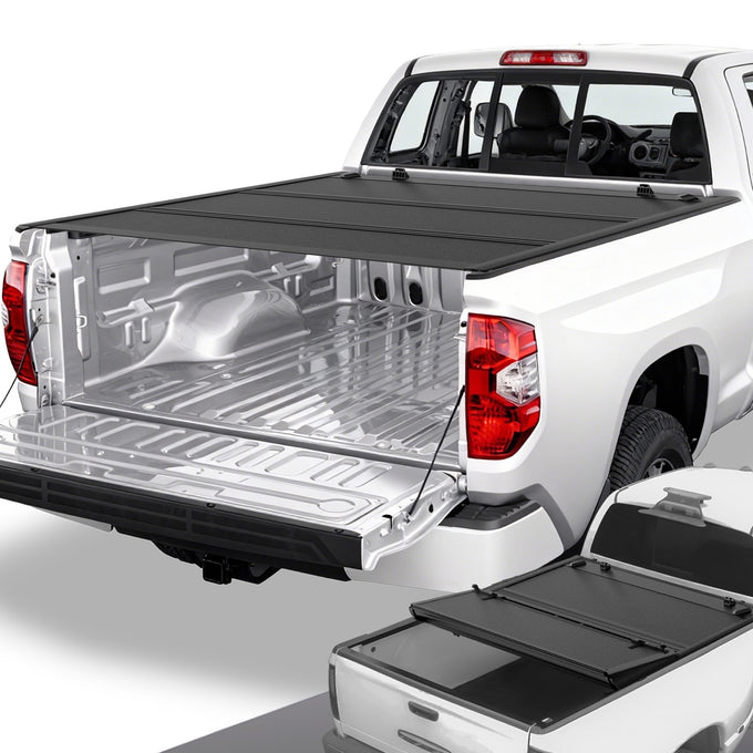 6.5Ft Bed Low Profile Tri-Fold Hard Tonneau Cover<br>07-21 Toyota Tundra