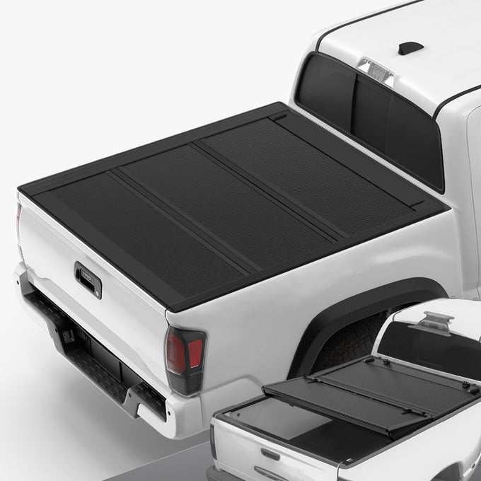 5Ft Bed Low Profile Tri-Fold Hard Tonneau Cover<br>16-23 Toyota Tacoma