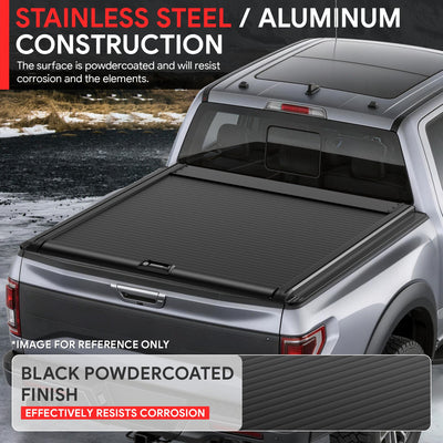5.5Ft Bed Retractable Tonneau Cover<br>09-26 Ford F-150