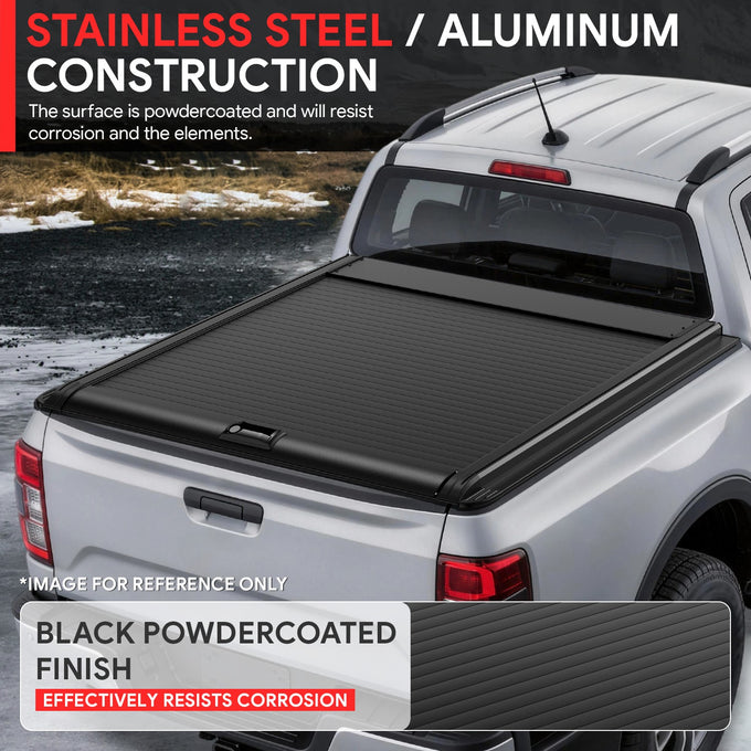 5Ft Bed Retractable Tonneau Cover<br>19-23 Ford Ranger