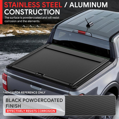 4.5Ft Bed Retractable Tonneau Cover<br>22-26 Ford Maverick