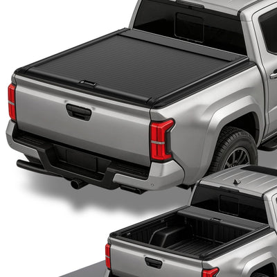 5Ft Bed Retractable Tonneau Cover<br>24-26 Toyota Tacoma