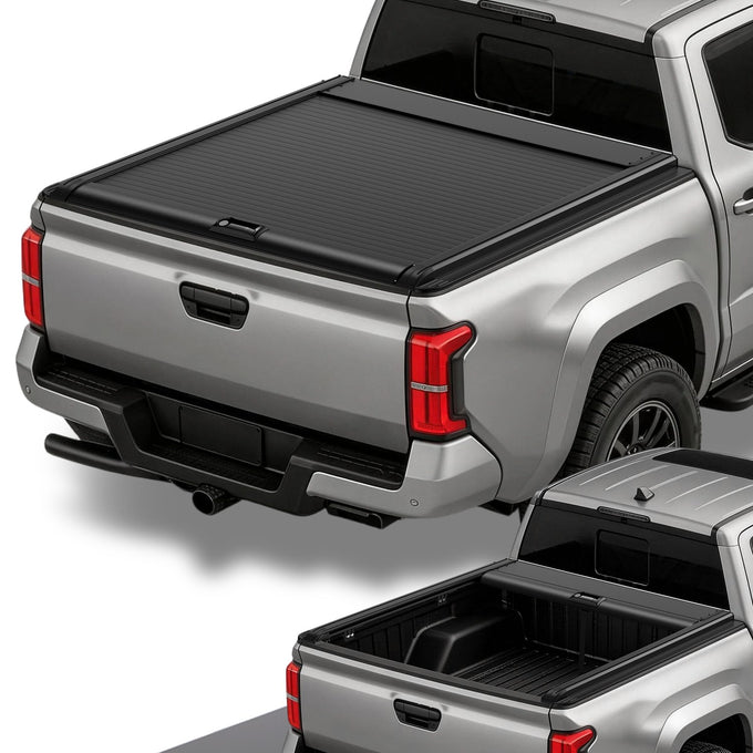 5Ft Bed Retractable Tonneau Cover<br>24-26 Toyota Tacoma