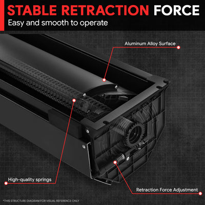 5.5Ft Bed Retractable Tonneau Cover<br>22-26 Toyota Tundra