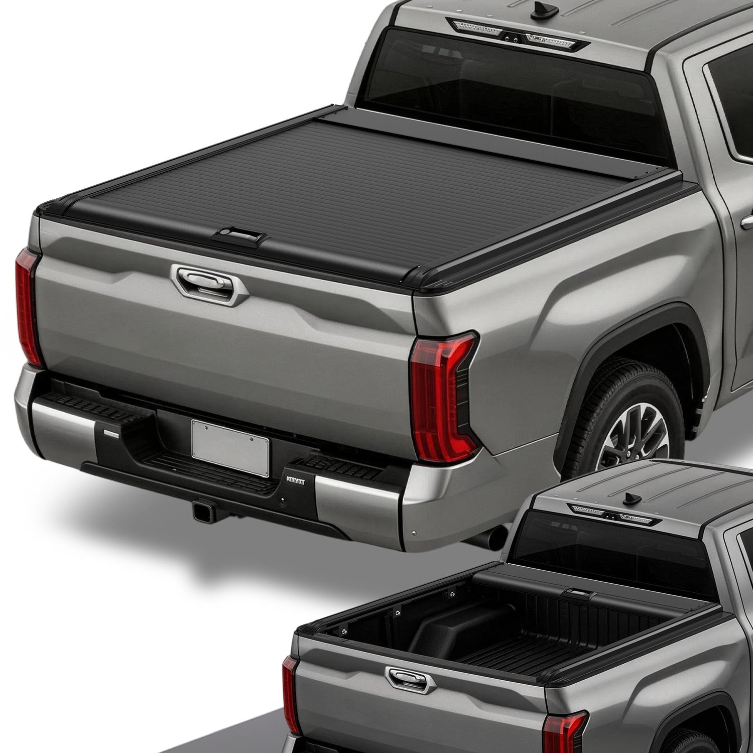 5.5Ft Bed Retractable Tonneau Cover<br>22-26 Toyota Tundra