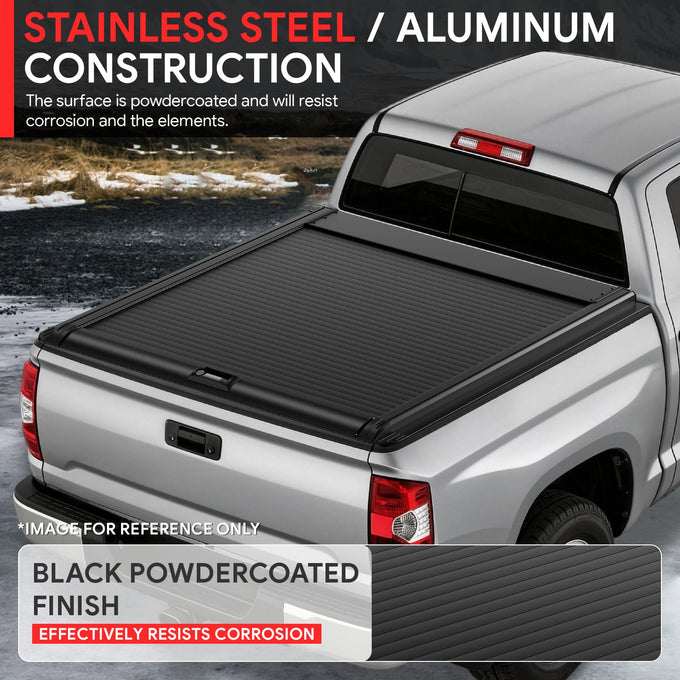 5.5Ft Bed Retractable Tonneau Cover<br>14-21 Toyota Tundra