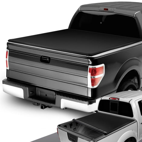 8 ft. Bed Soft Roll-Up Tonneau Cover<br>04-14 Ford F-150