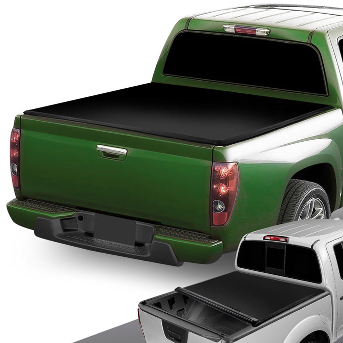 5 ft. Bed Soft Roll-Up Tonneau Cover<br>04-12 Chevy Colorado, GMC Canyon