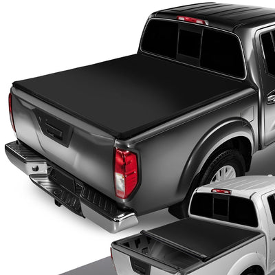 6 ft. Bed Soft Roll-Up Tonneau Cover<br>05-18 Nissan Frontier