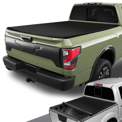6 ft. Bed Soft Roll-Up Tonneau Cover<br>04-15 Nissan Titan