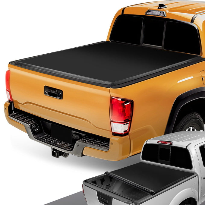 6 ft. Bed Soft Roll-Up Tonneau Cover<br>05-15 Toyota Tacoma
