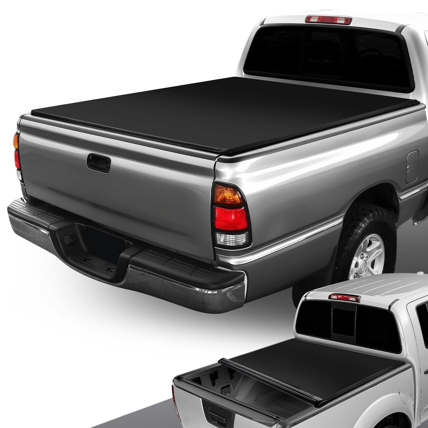 6.5 ft. Bed Soft Roll-Up Tonneau Cover<br>00-06 Toyota Tundra