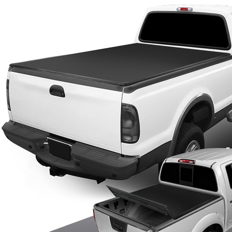 6.5 ft. Bed Soft Tri-Fold Tonneau Cover<br>99-16 Ford F250 F350 Super Duty