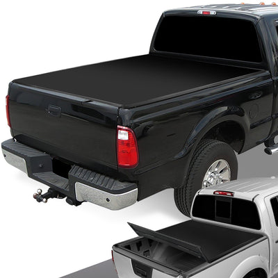 8 ft. Bed Soft Tri-Fold Tonneau Cover<br>99-14 Ford F250 F350 F450 Super Duty