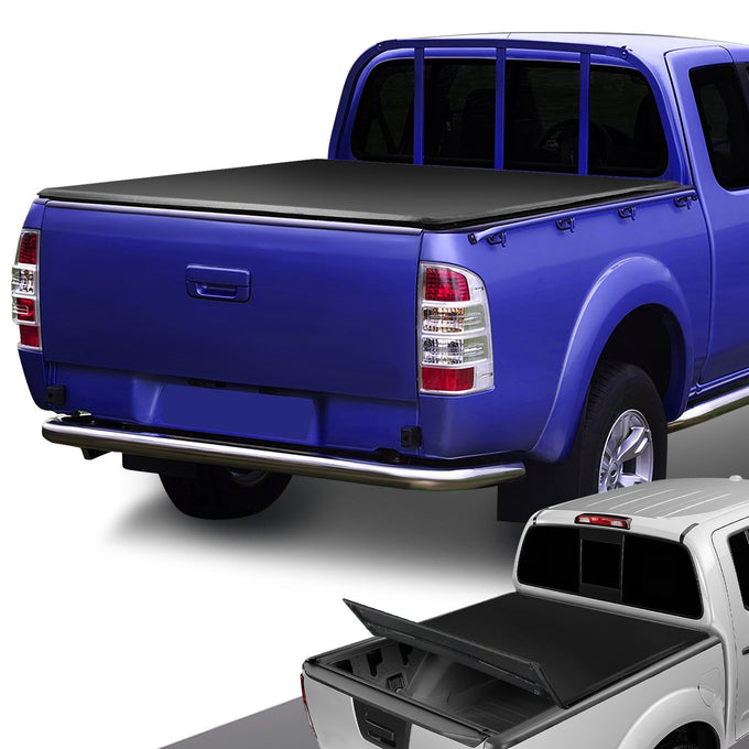 5 ft. Bed Soft Tri-Fold Tonneau Cover<br>05-17 Ford Ranger