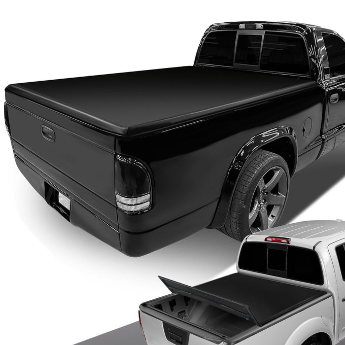 6.5 ft. Bed Soft Tri-Fold Tonneau Cover<br>97-04 Dodge Dakota
