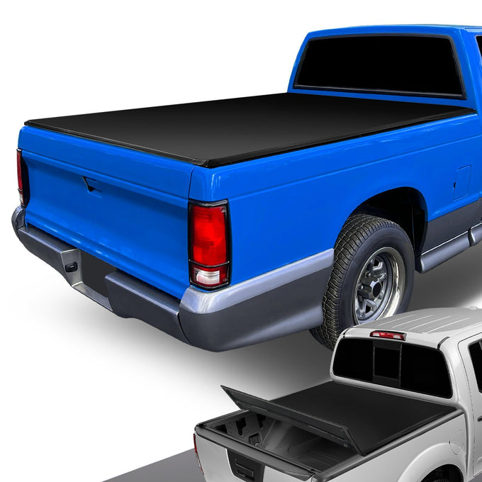6 ft. Bed Soft Tri-Fold Tonneau Cover<br>82-93 Chevy S10, 82-90 GMC S15