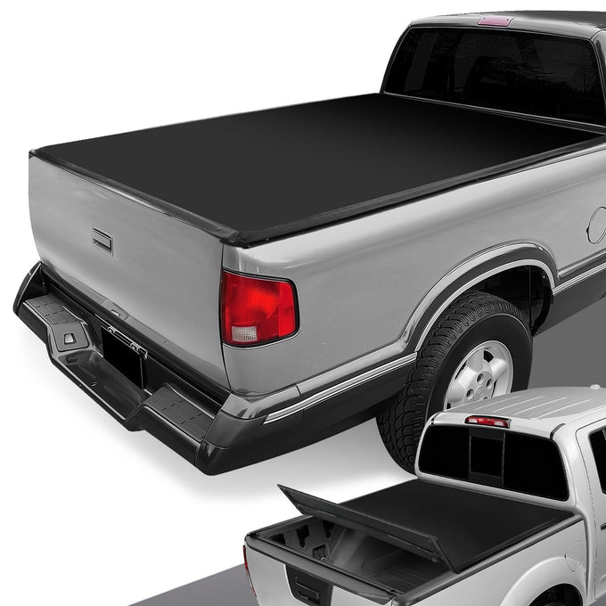 6 ft. Bed Soft Tri-Fold Tonneau Cover<br>94-04 Chevy S10, GMC Sonoma