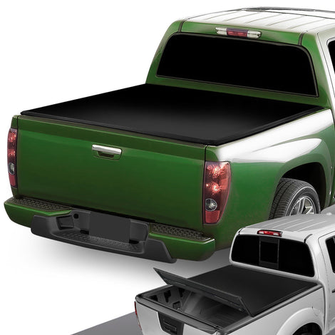 5.25 ft. Bed Soft Tri-Fold Tonneau Cover<br>04-12 Chevy Colorado, GMC Canyon