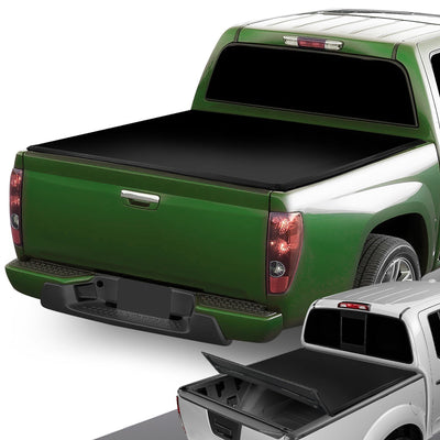 5.25 ft. Bed Soft Tri-Fold Tonneau Cover<br>04-12 Chevy Colorado, GMC Canyon