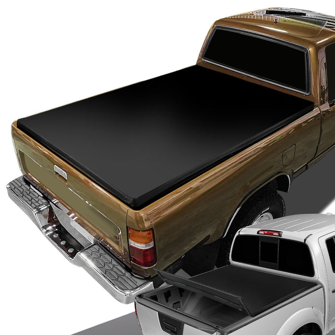 6 ft. Bed Soft Tri-Fold Tonneau Cover<br>89-95 Toyota Pickup, 95-04 Tacoma