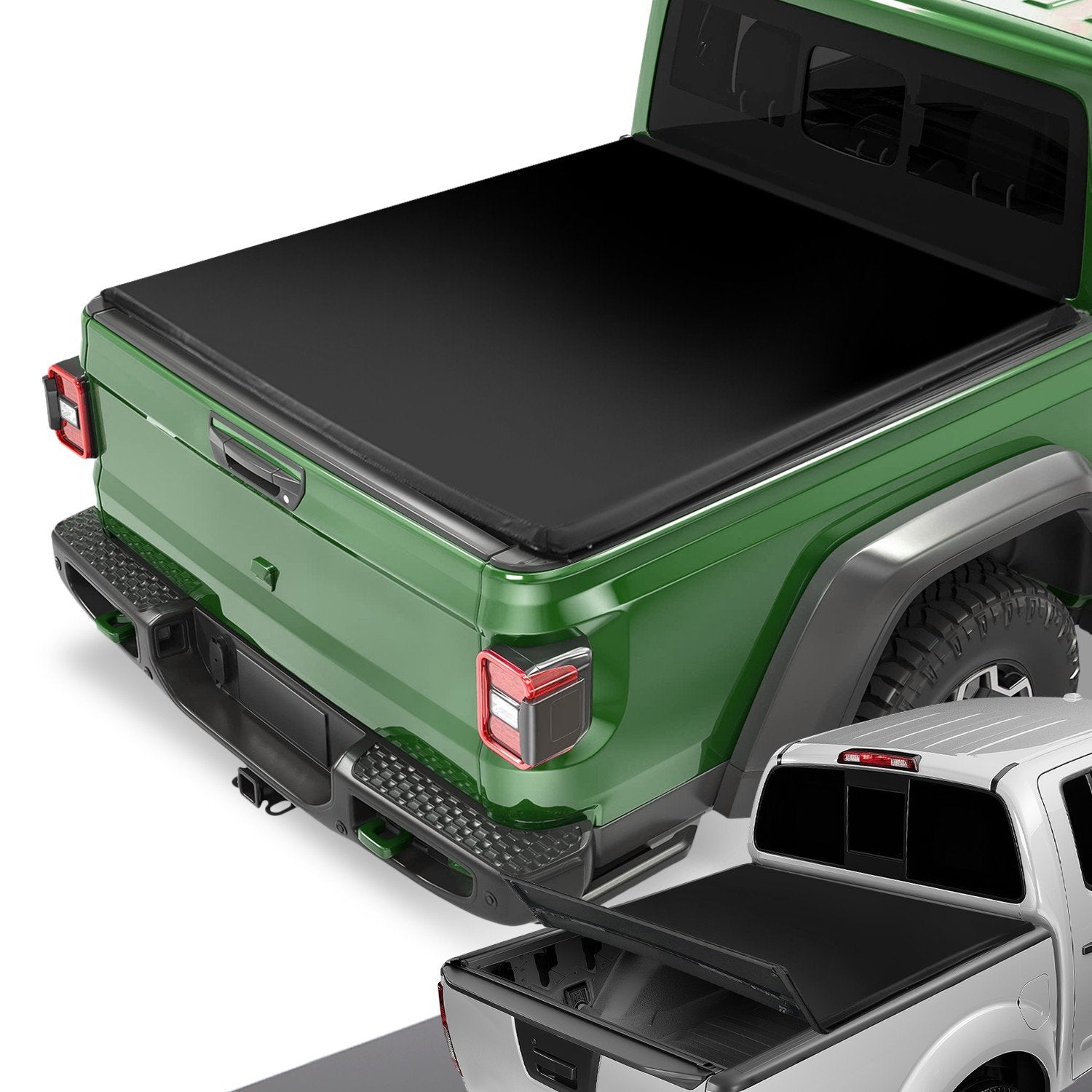 Soft Tri-Fold Tonneau Cover<br>2020 Jeep Gladiator